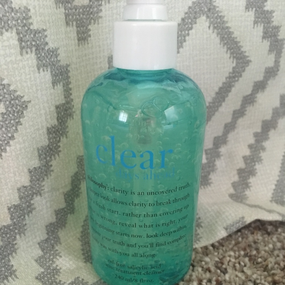 Philosophy clear days ahead cleanser